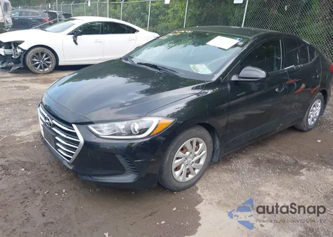 2018 Hyundai Elantra Se from USA, damaged, VIN 5NPD74LF3JH365782